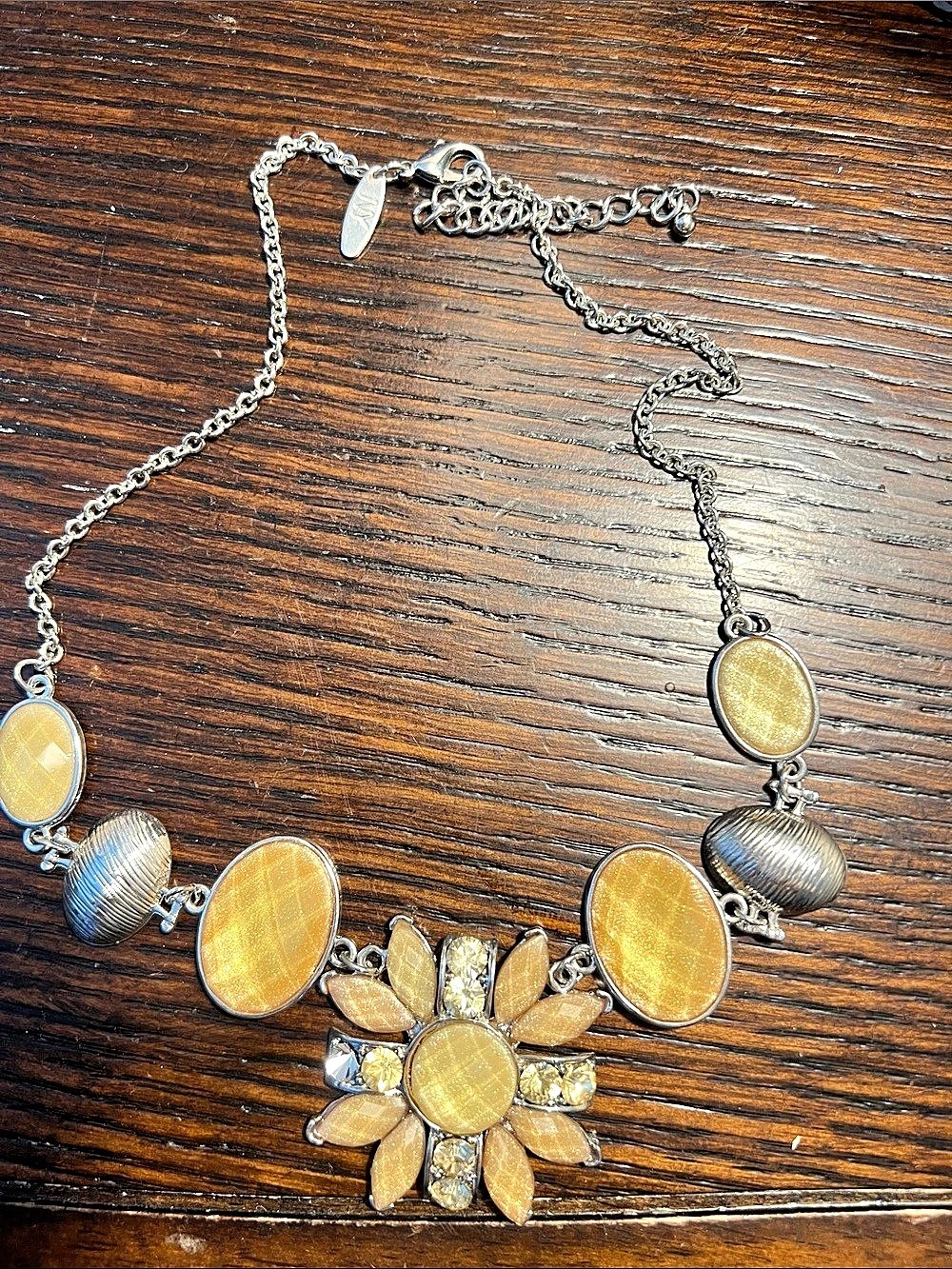 Gold & Silver Statement Necklace